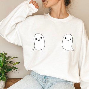 Ghost Boobs Sweatshirt
